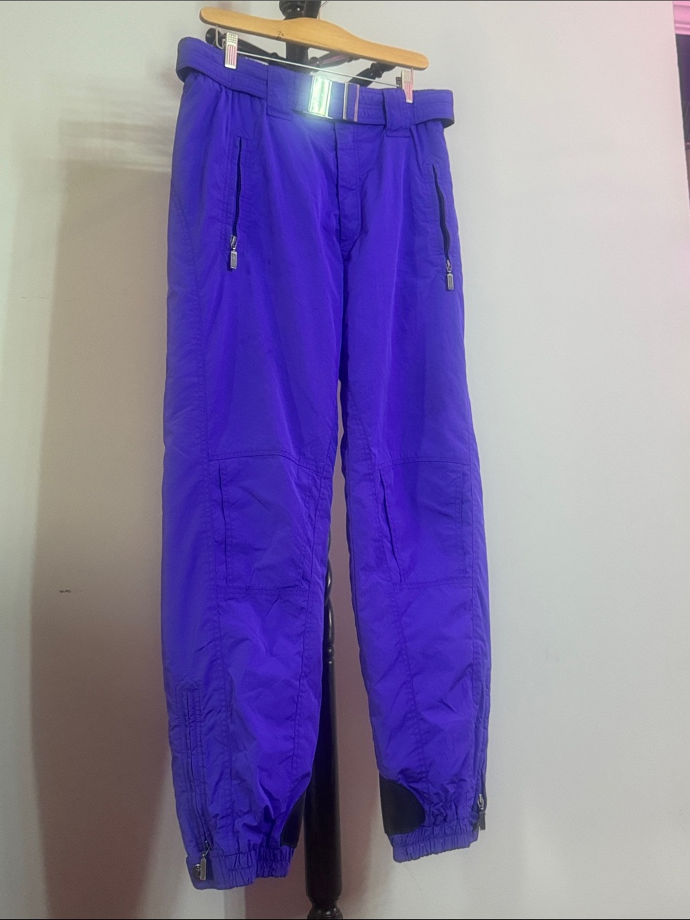 Men's Purple Ski Pants 10.T